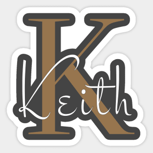 I am Keith Sticker